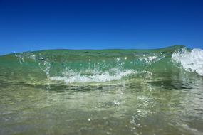 Clear Ocean Water wave