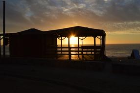Sunset Sun Horizon
