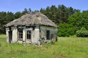 The Ruins Of Old House