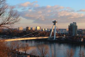 Bratislava Bridge Danube