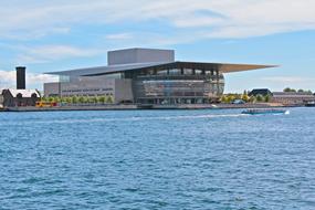 Copenhagen Opera cityscape