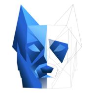 logo icon cybor robot structure