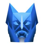 blue wolf logo