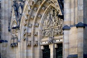 cathedral Portal Sculpture Relief