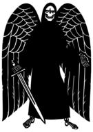 grim reaper angel azrael being