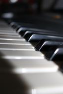 classical Piano Keyboard