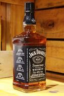 expensive whiskey in a bottle