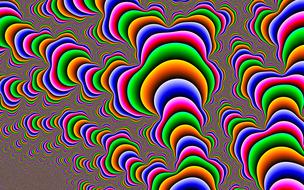 fractal background pattern color