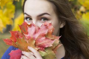 Girl Portrait Autumn