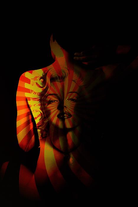 graffiti man dark
