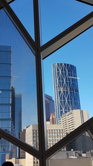 The Bow Calgary Skyline