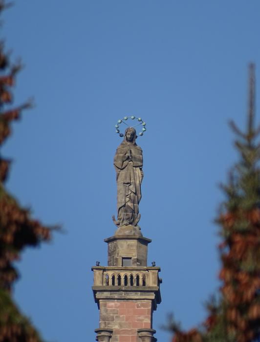 saint mary sculpture