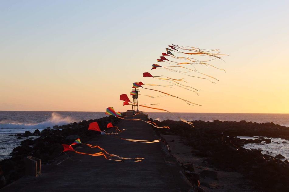 Sunset Reunion Island Saint-Pierre