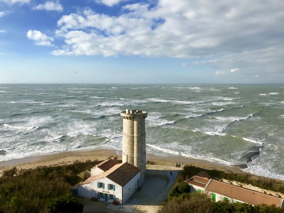 Lighthouse Sea Sky