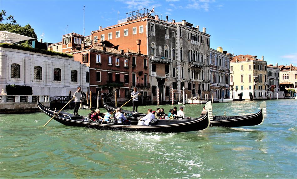 Venice Italy Gondolas