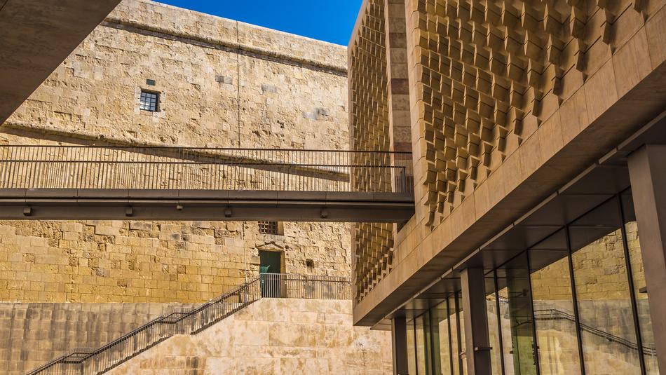 Architecture Valletta Malta Sand