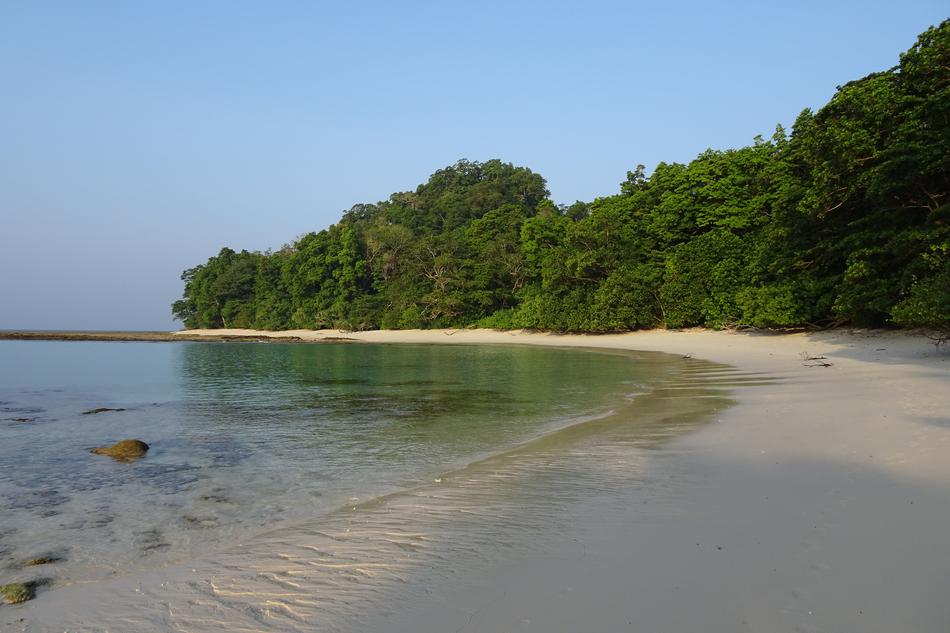 Beach Sea Radhanagar scenery