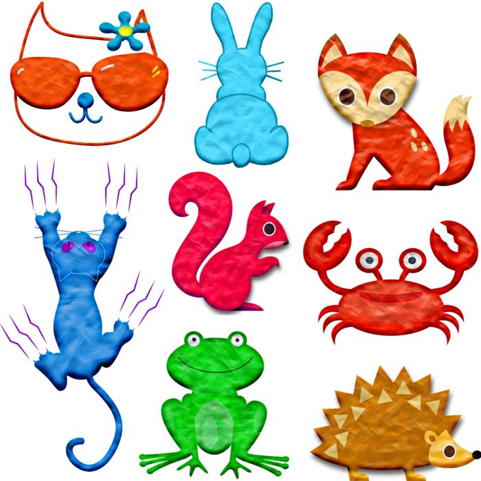 play doh animals clay animals cat