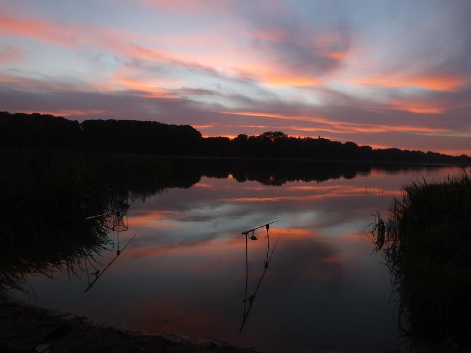 Sunset Landscape Evening view