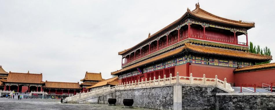 Chinese style buildings