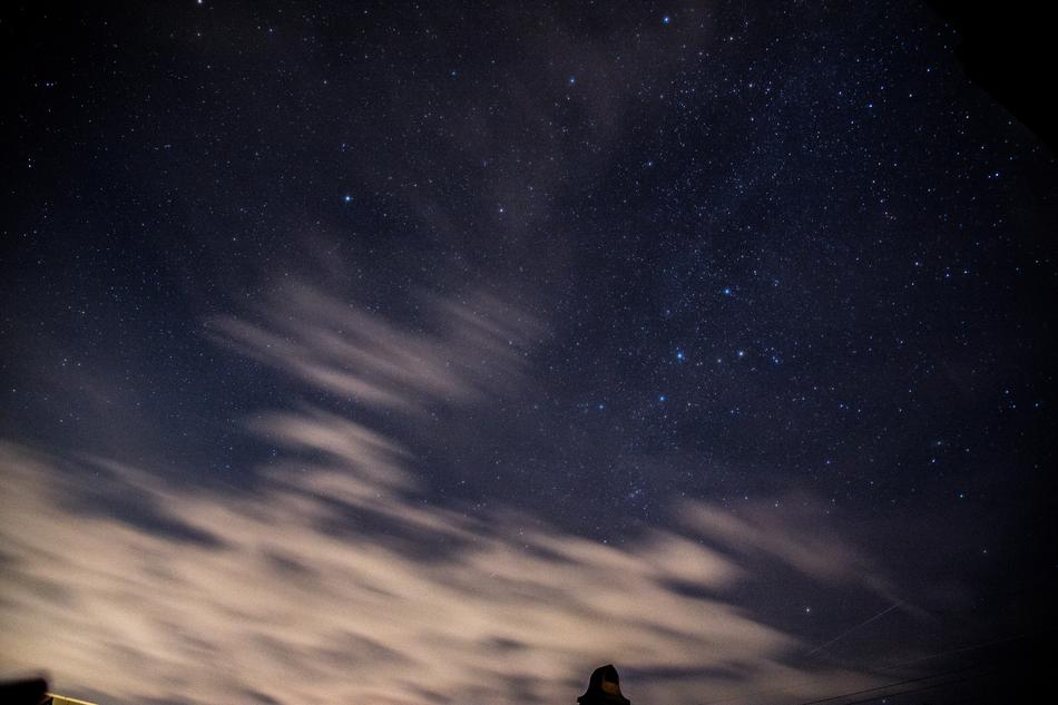 Star Clouds Night