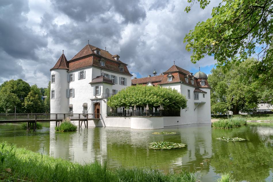 Water Moated Castle Historically