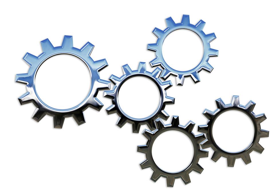 gears machine connection