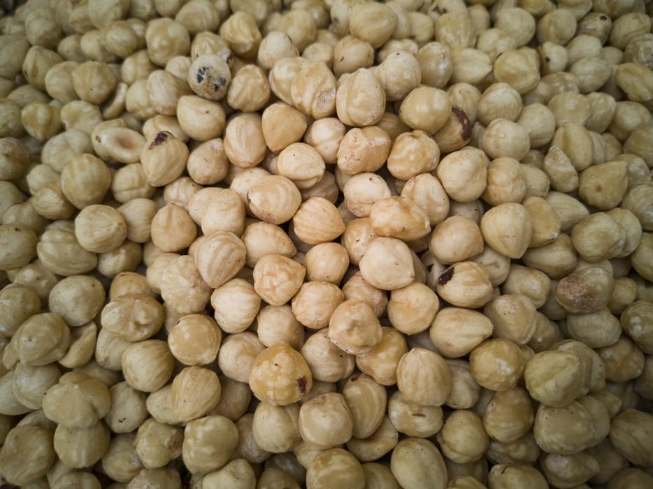 Tasty healthy hazelnuts