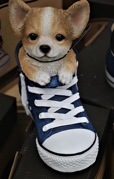 Puppy Shoe Ceramic
