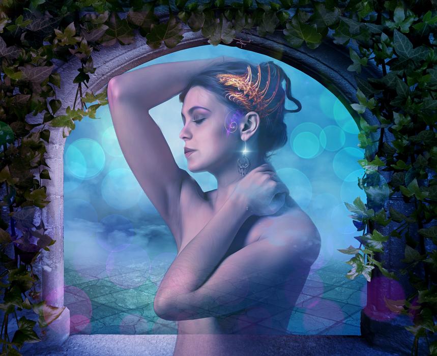 a fantastic picture of a girl