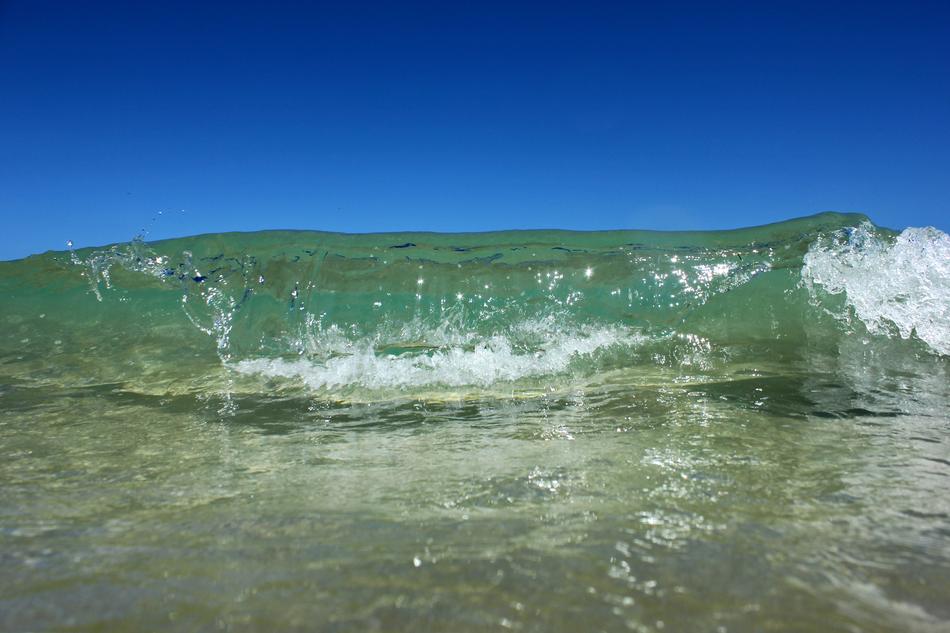 Clear Ocean Water wave