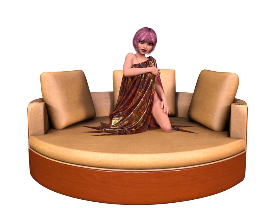 couch girl