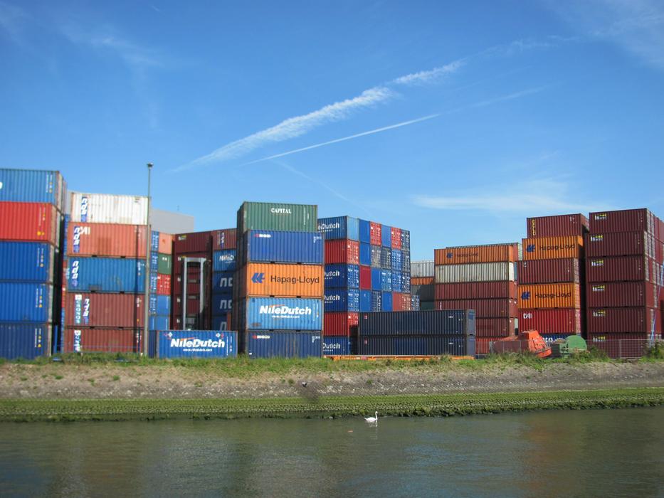 Rotterdam Port Container