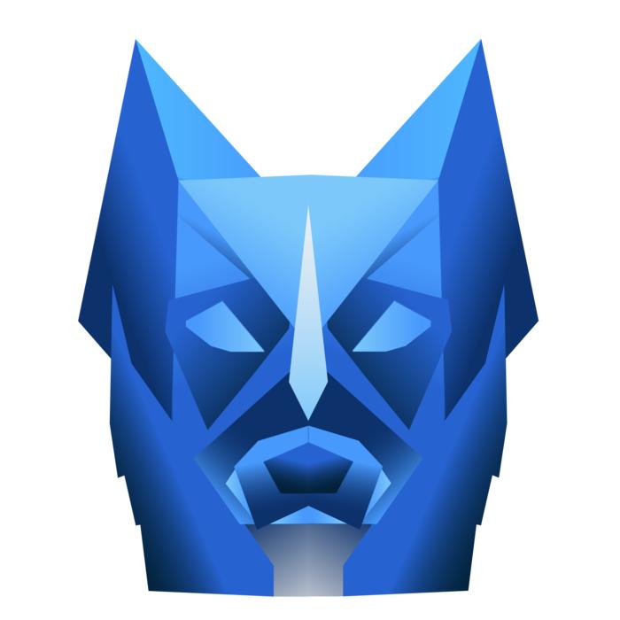 blue wolf logo
