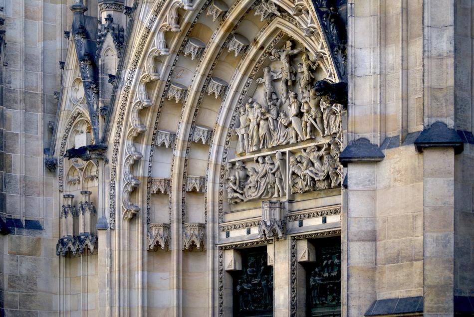 cathedral Portal Sculpture Relief