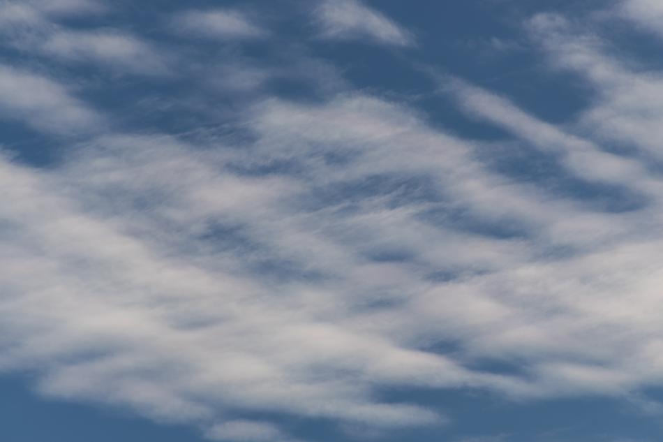Clouds White Blue