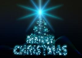 christmas christmas tree background