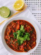 tomato dish with basil