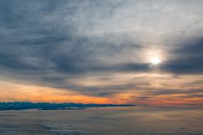 Clouds Above The Flying