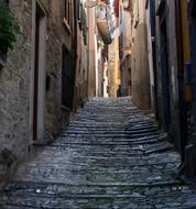 Gradually Stairs Emergence alley