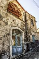 Old House Wall Damaged