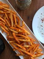 fried potatoes with hot spices