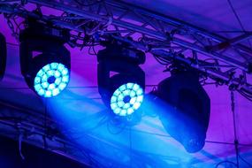 Celebration Concert Lighting blue
