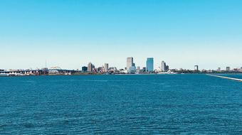 Milwaukee Skyline Water Summer