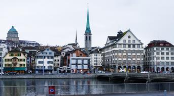 Fraumünster Church Cathedral
