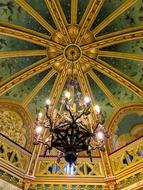 Chandelier Castell Coch Wales