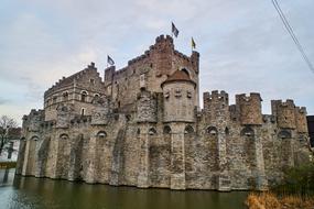 Belgium Gent Gravensteen