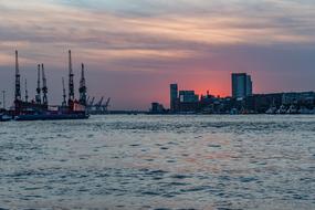 Hamburg Elbe Port