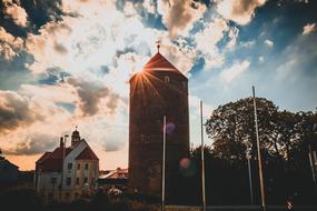 Donat Storm Freiberg City Wall