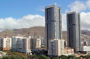 Towers Houses cityscape